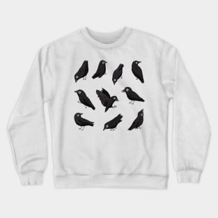 Cartoon crow pack Crewneck Sweatshirt